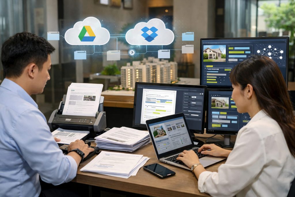 Số hóa hồ sơ khách hàng bất động sản: Bí quyết quản lý dữ liệu thông minh giúp tăng doanh số và giữ chân khách hàng hiệu quả 9 Công cụ và công nghệ hỗ trợ số hóa hồ sơ