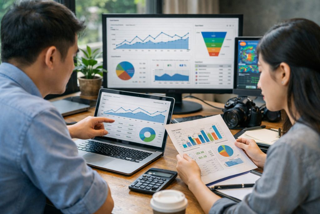 Đo lường hiệu quả và báo cáo chuyển đổi từ Website