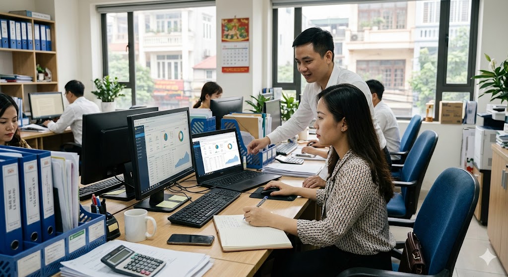 Hệ thống báo cáo và tra cứu hoa hồng cho nhân viên