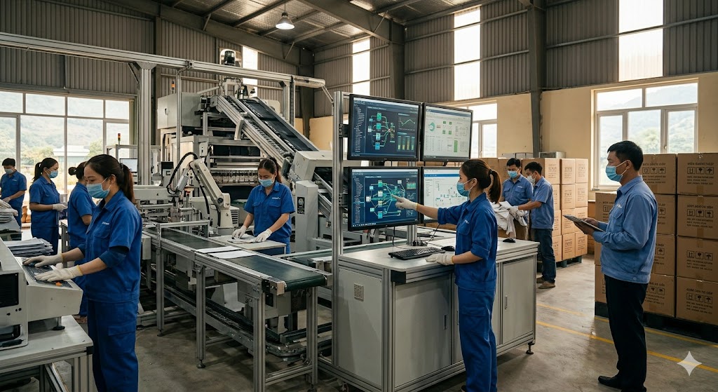Lợi ích kinh doanh khi vận hành hệ thống khớp nối bằng AI
