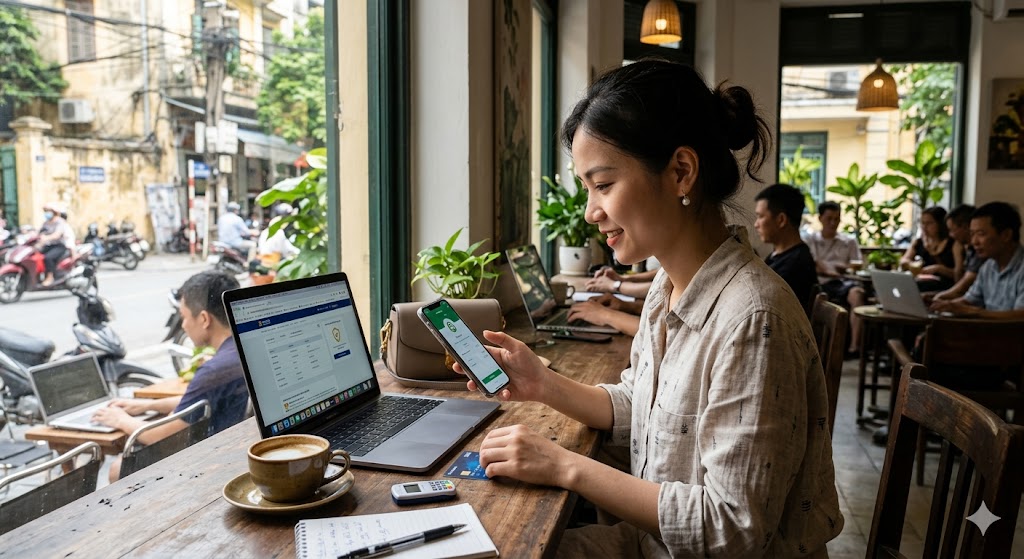Lợi ích và quản trị rủi ro trong đặt cọc trực tuyến