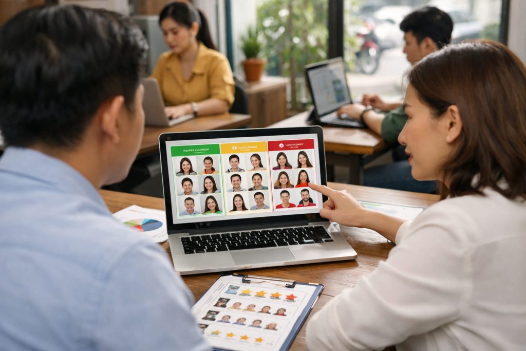 Phân loại và chấm điểm khách hàng từ Website