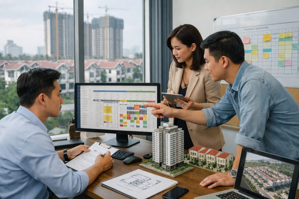 Giải pháp quản lý Bất Động Sản sơ cấp toàn diện: từ pháp lý dự án đến số hóa vận hành giao dịch 7 Quản lý giỏ hàng và chính sách bán hàng