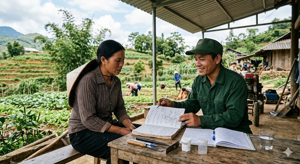 Quản lý nhật ký chăm sóc và lộ trình phản hồi