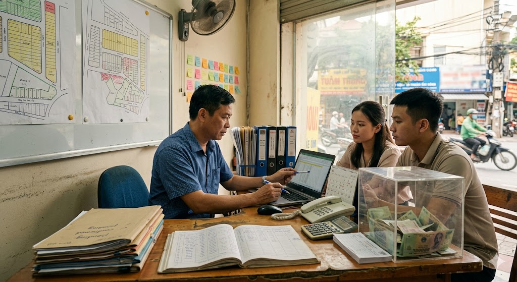 Quản lý trạng thái và dòng tiền giữ chỗ