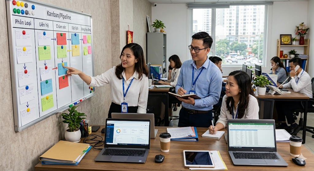 Quy trình phân loại và nuôi dưỡng khách hàng tiềm năng