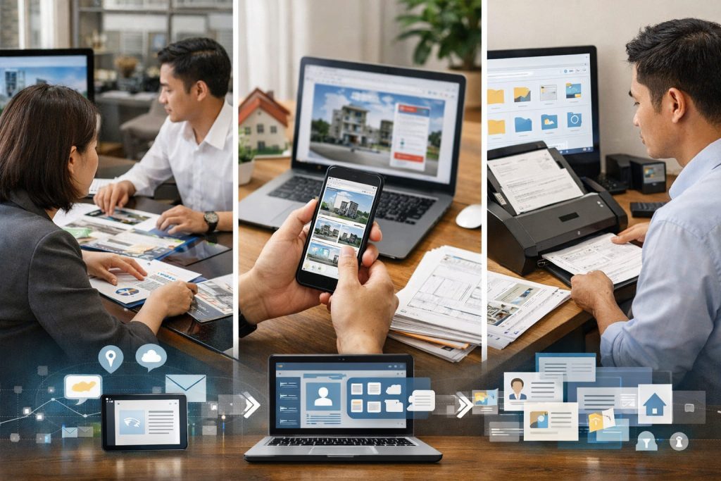 Số hóa hồ sơ khách hàng bất động sản: Bí quyết quản lý dữ liệu thông minh giúp tăng doanh số và giữ chân khách hàng hiệu quả 8 Quy trình số hóa hồ sơ từ các điểm chạm