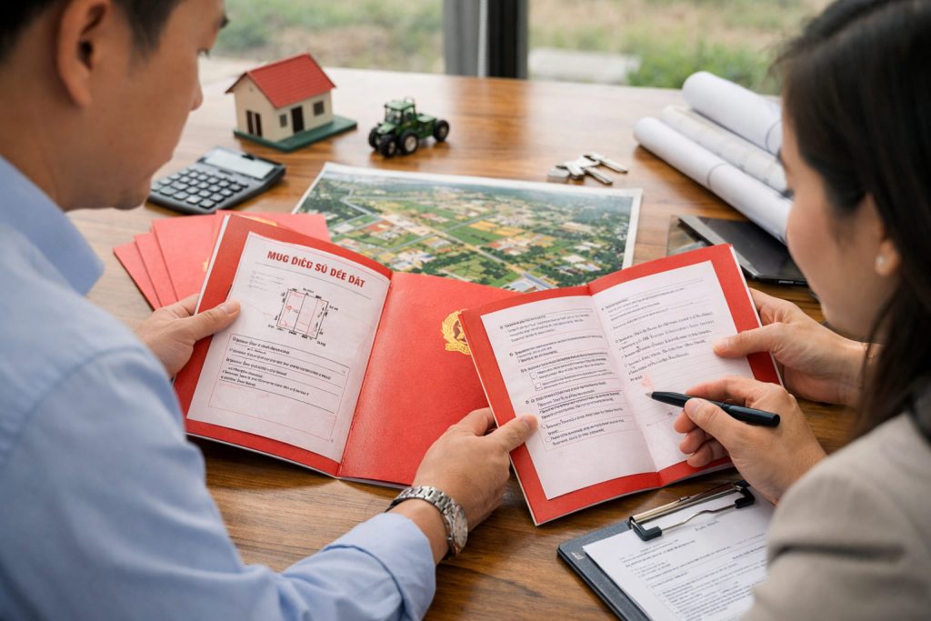 Thẩm định pháp lý và xác minh thực địa