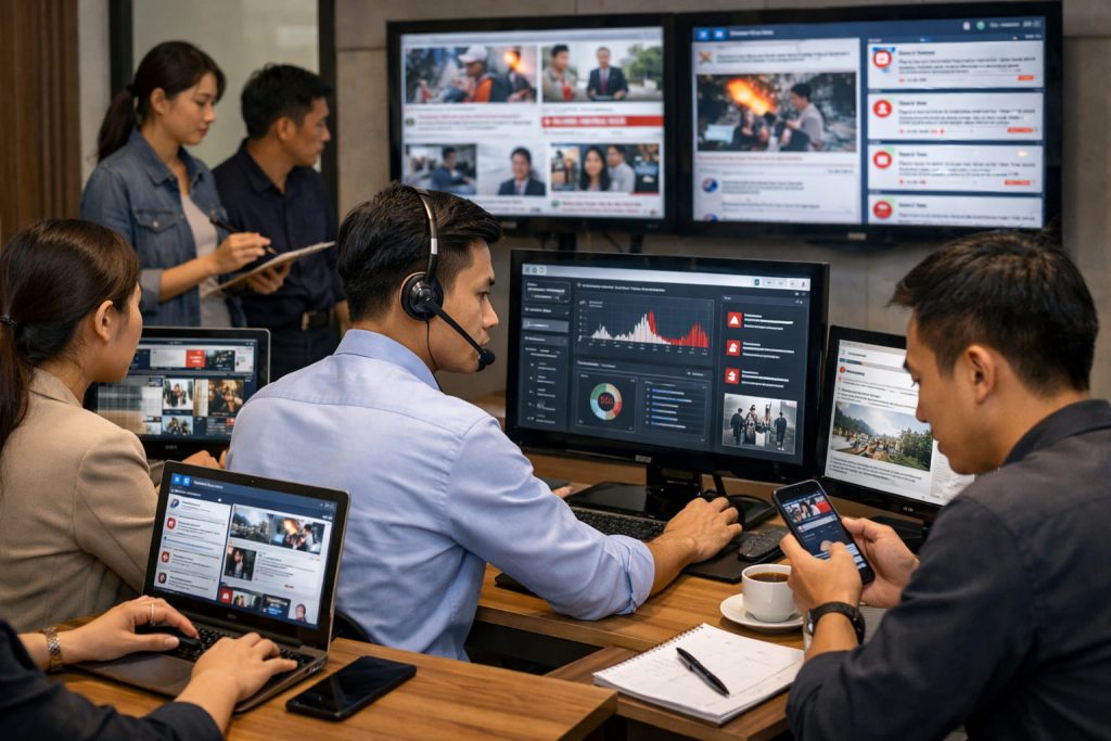 Kỹ thuật thu thập và kiểm soát thông tin đa kênh