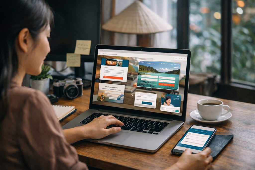 Tối ưu hóa các điểm thu thập dữ liệu (Lead Capture) trên Website