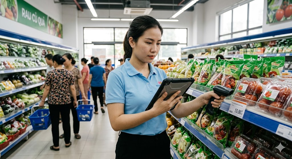 Ứng dụng công nghệ trong việc ghi vết và phân tích giá