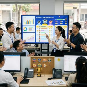 Ứng dụng Gamification trong quản trị hiệu suất bán hàng