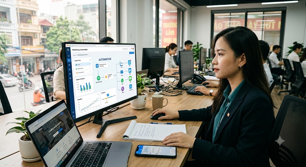 automation marketing bat dong san la gi
