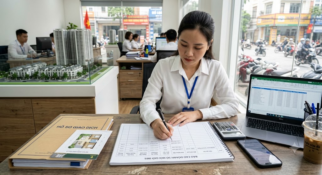 cac chi so quan trong bat buoc co trong bao cao doanh so moi gioi 1