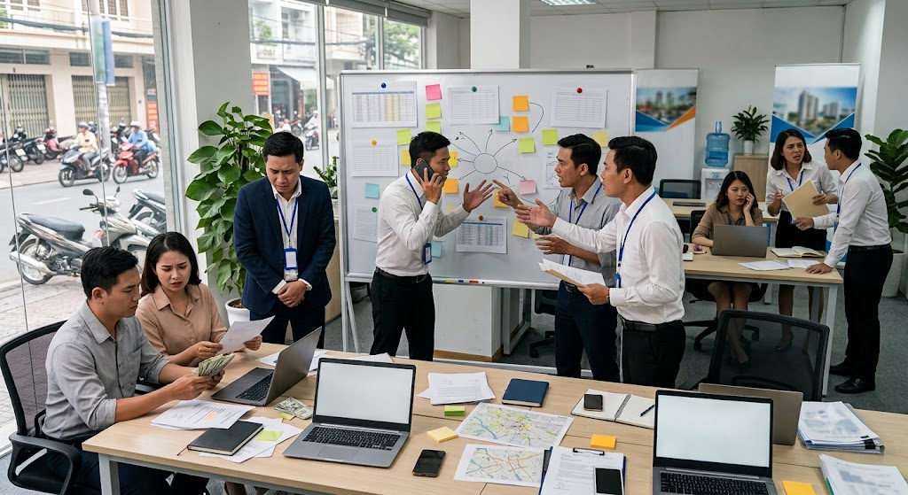 CRM Cho Đại Lý F1 Bất Động Sản: Giải Pháp Quản Lý Giỏ Hàng & Tăng Tốc Bán Hàng 2026 4 cac tinh nang bat buoc phai co cua crm cho dai ly f1 bat dong san