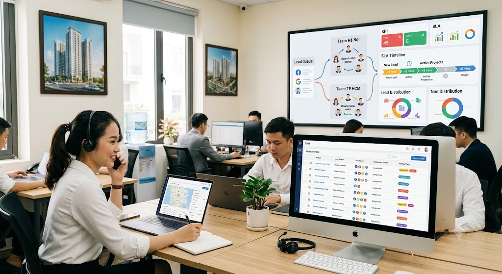 CRM Landing Page Bất Động Sản: Giải Pháp X3 Tỷ Lệ Chuyển Đổi Lead 2026 6 cac tinh nang bat buoc phai co tren crm landing page bat dong san