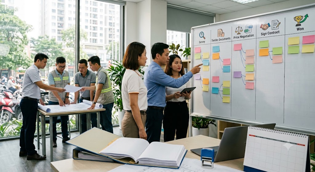 cac tinh nang cot loi can co tren crm quan ly sales du an