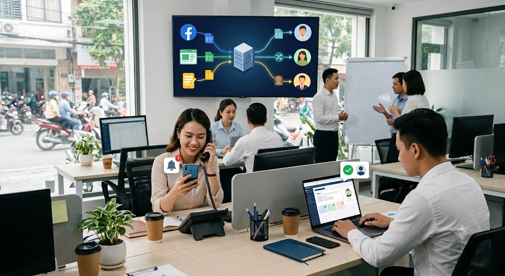 Chia Data Khách Hàng Tự Động: Giải Pháp Bứt Phá Tỷ Lệ Chuyển Đổi Cho Sales 4 chia data khach hang tu dong la gi