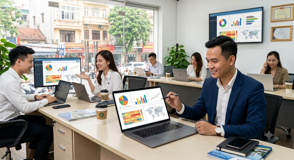 CRM Cho Trưởng Nhóm Kinh Doanh Bất Động Sản: Bí Quyết Quản Lý Đội Ngũ & Bứt Phá Doanh Số 6 loi ich do luong duoc khi truong nhom bds ap dung crm