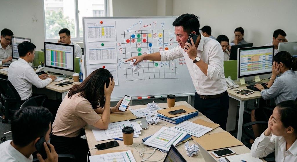 nhung noi dau khi quan ly gio hang du an theo cach truyen thong