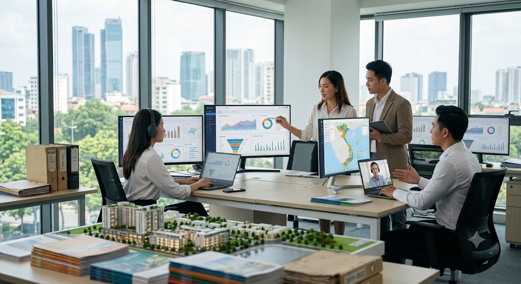 CRM Cho Đại Lý F1 Bất Động Sản: Giải Pháp Quản Lý Giỏ Hàng & Tăng Tốc Bán Hàng 2026 3 nhung noi dau lon nhat cua dai ly f1 bds khi thieu crm chuyen biet