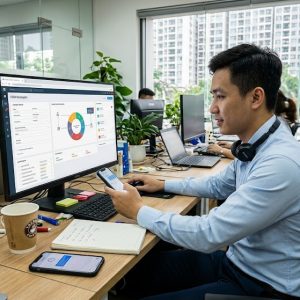 quy trinh van hanh tu dong tu landing page den crm bds