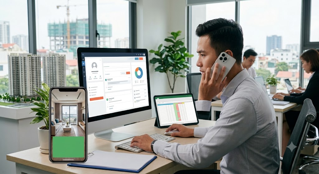 tai sao nganh bat dong san bat buoc phai dung crm cho kenh tiktok