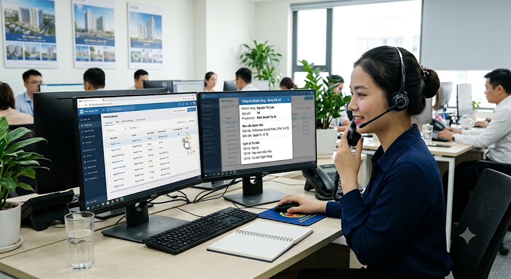 top 6 tinh nang dat gia cua tong dai crm bat dong san