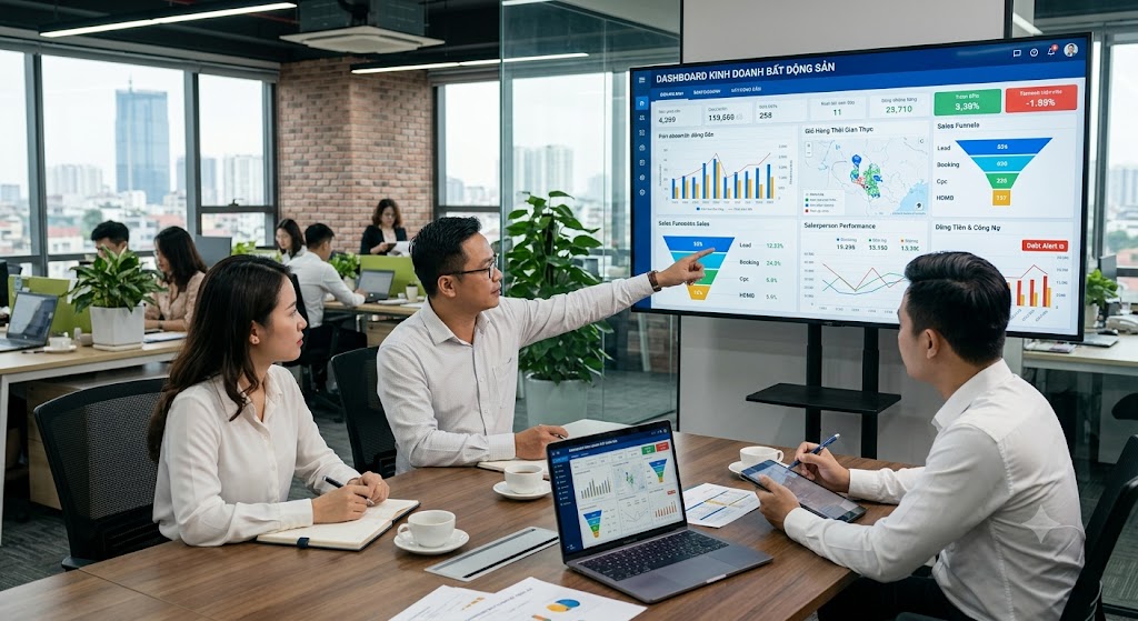 vi sao doanh nghiep bds nhat dinh phai co dashboard kinh doanh