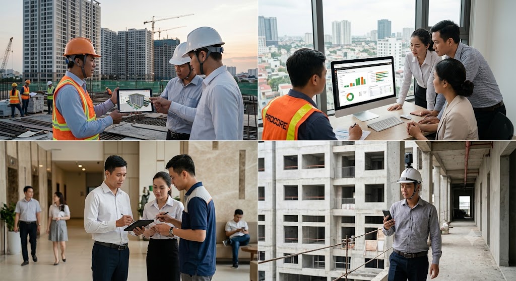Quản Lý Dự Án Bất Động Sản Bằng AI: Giải Pháp & Lộ Trình Tối Ưu Tối Đa Chi Phí 6 Ảnh 3: Bảng So Sánh Các Nền Tảng AI Quản Lý Dự Án BĐS Hàng Đầu