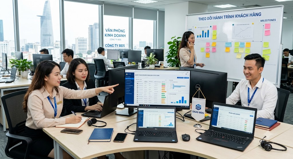 Ảnh 3: Các Tính Năng Cốt Lõi Cần Có Trong Một Hệ Thống SaaS BĐS