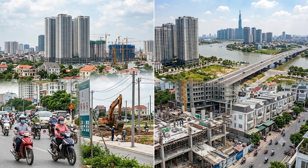 Ảnh 2: Diễn Biến Thị Trường Nhà Đất Theo Khu Vực