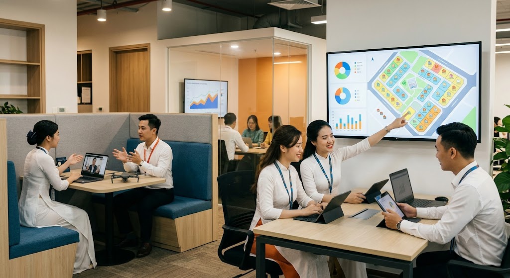Chuyển Đổi Số Bất Động Sản: Xu Hướng, Giải Pháp & Lộ Trình Thực Thi A-Z 5 Ảnh 2: Lợi ích vượt trội khi Doanh nghiệp BĐS Chuyển đổi số thành công