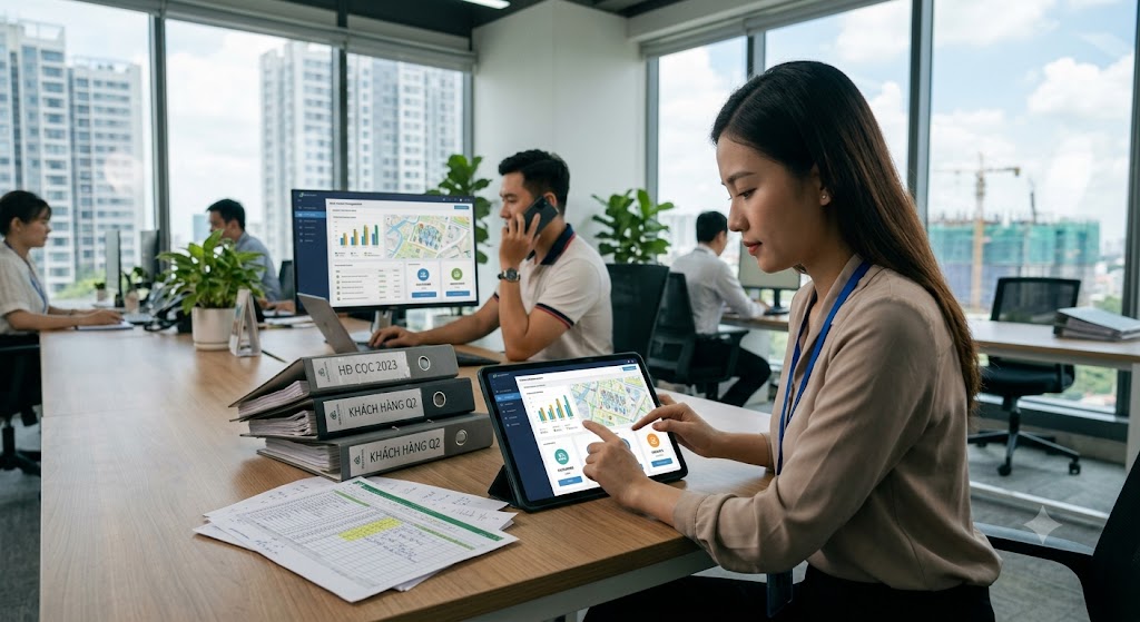 Ảnh 1: Nền tảng quản trị bất động sản là gì