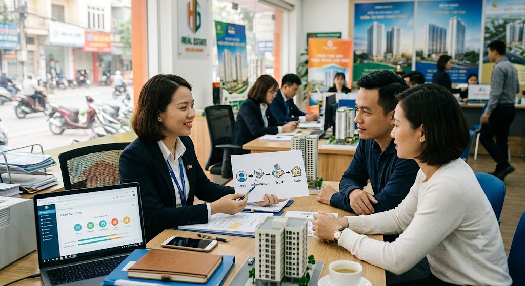 Quy Trình Nuôi Dưỡng Lead Bất Động Sản Chuyển Đổi Cao Từ A-Z 3 nuoi duong lead bat dong san