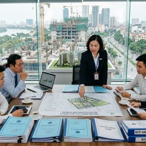 Ảnh 1: Quản lý pháp lý dự án bất động sản là yếu tố then chốt quyết định tiến độ