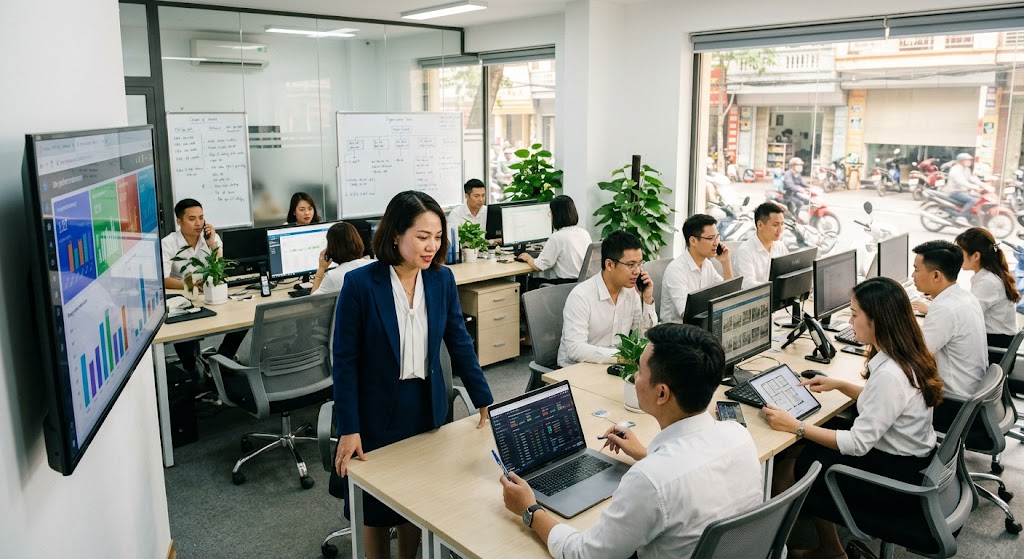 Quản Lý Vận Hành Sàn Bất Động Sản: Quy Trình Tối Ưu Doanh Thu A-Z 4 Ảnh 1: Quản lý vận hành sàn bất động sản là gì