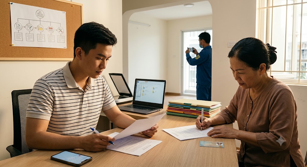 Bí Quyết Quản Lý Hợp Đồng Cho Thuê Hiệu Quả & Tránh Rủi Ro Pháp Lý Từ A-Z 6 Ảnh 3: quy trình 5 bước chuẩn hóa quản lý hợp đồng cho thuê