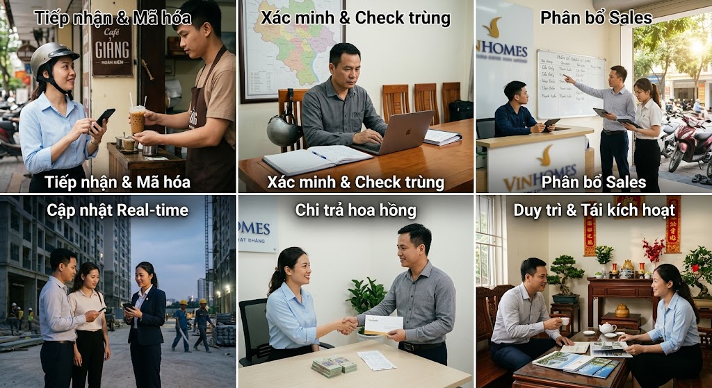 quy trinh 6 buoc quan ly khach gioi thieu bat dong san chuan hoa