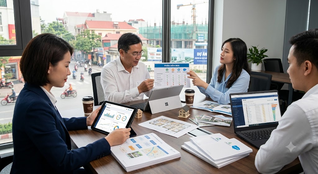 Phần Mềm Quản Trị Doanh Nghiệp Bất Động Sản: Giải Pháp Chuyển Đổi Số Toàn Diện 6 Ảnh 3: So Sánh Top Các Phần Mềm Quản Trị BĐS Tốt Nhất Hiện Nay