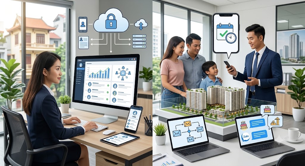 Top 10+ App Quản Lý Khách Hàng Bất Động Sản Tốt Nhất 2026 4 Ảnh 1: Tại Sao Môi Giới & Sàn BĐS Phải Dùng App Quản Lý Khách Hàng