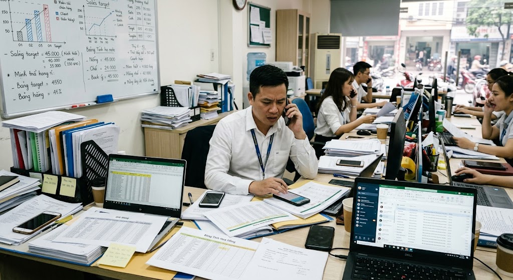 Ảnh 1: Thách Thức Khi Vận Hành Chuỗi Sàn Bất Động Sản