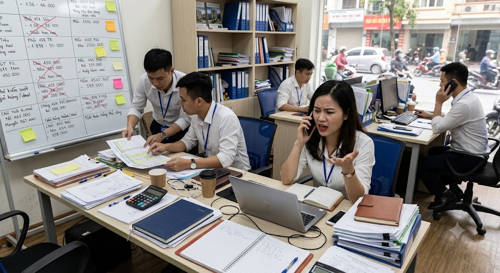 Ảnh 2: Thách Thức Tử Huyệt Khi Quản Lý Nhiều Chi Nhánh Sàn Giao Dịch