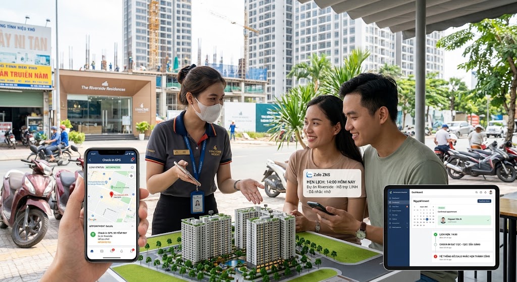 Ảnh 2: Tính năng cốt lõi của một phần mềm quản lý lịch dẫn khách