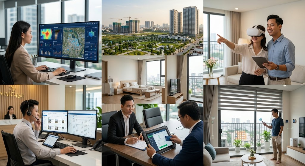 Chuyển Đổi Số Bất Động Sản: Xu Hướng, Giải Pháp & Lộ Trình Thực Thi A-Z 6 Ảnh 3: Top 5 Công nghệ trụ cột trong Chuyển đổi số Bất động sản