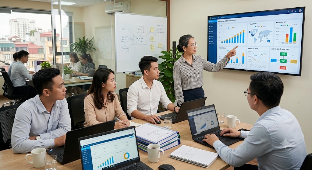 Ảnh 2: Vì Sao Doanh Nghiệp BĐS Cần Triển Khai Hệ Thống ERP