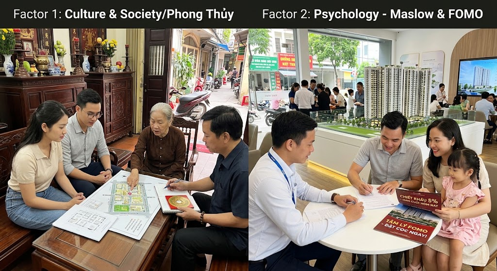 Báo Cáo Chuyên Sâu: Phân Tích Hành Vi Khách Hàng Mua Nhà Để Đột Phá Doanh Số Bất Động Sản 5 Ảnh 2: Yếu Tố Cốt Lõi Chi Phối Hành Vi Khách Hàng Mua Nhà