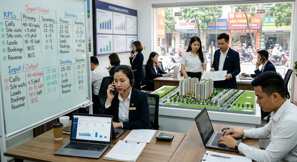 Ảnh 2: bộ chỉ số đo lường hiệu suất sale bđs