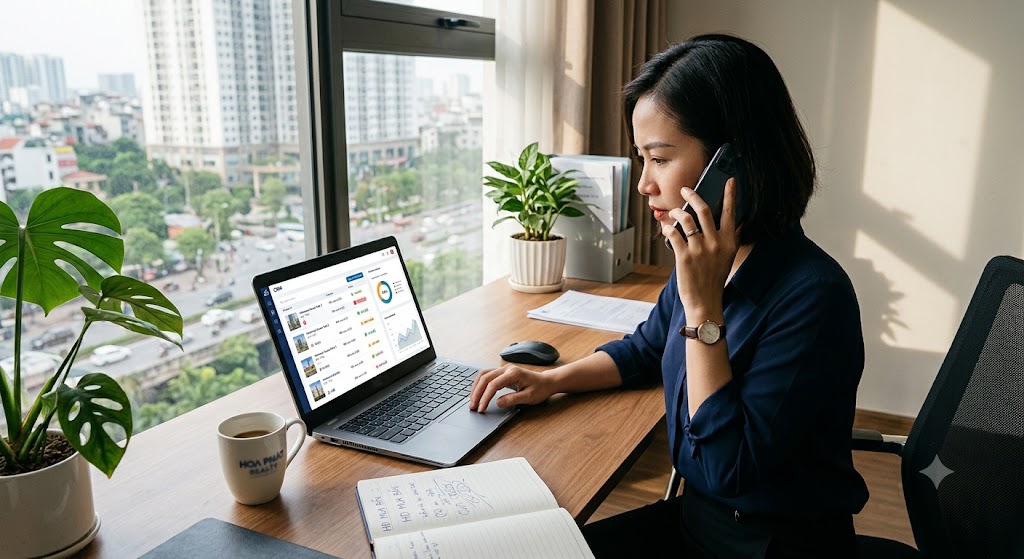 Ảnh 2: bước xây dựng quy trình quản lý môi giới làm việc từ xa tối ưu