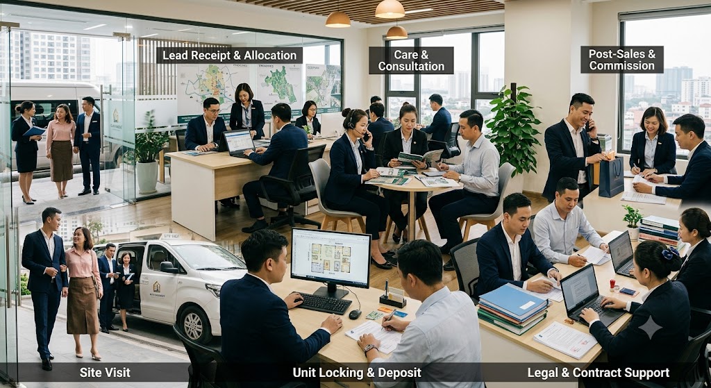 Cách Chuẩn Hóa Quy Trình Sàn BĐS Chi Tiết Từ A-Z Cho Nhà Quản Lý 5 Ảnh 2: các quy trình lõi cần chuẩn hóa trong sàn bđs